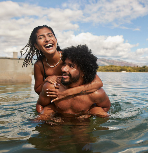 Couple on holiday