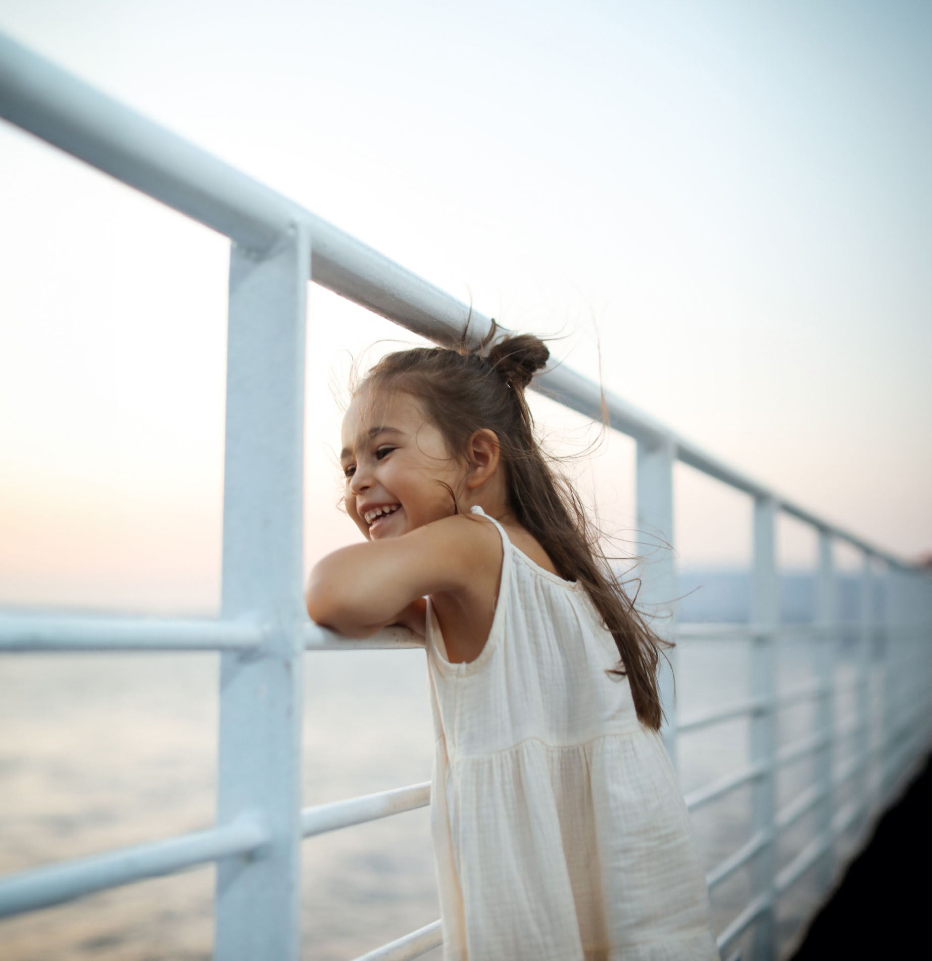 Little girl on cruise 