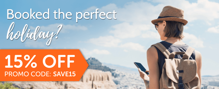 Use Promo Code SAVE15 to save 15% on your next travel insurance policy purchase.