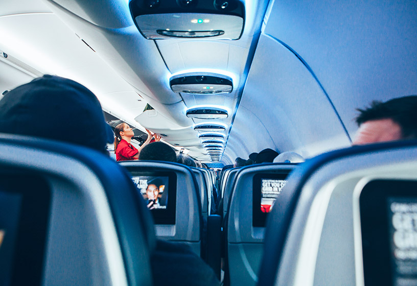 airplane cabin