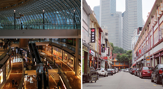 shopping in Singapore