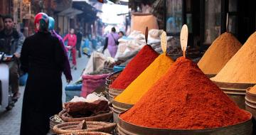 Spices in Marrakesh